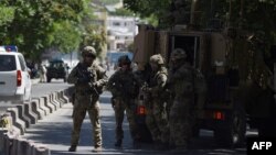 Американські військові на вулицях Кабула