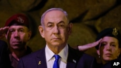 بنیامین نتانیاهو صدراعظم اسرائیل 