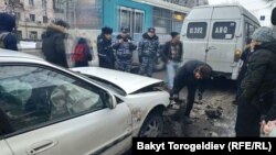 Бишкек. Окуя болгон жер. 21-декабрь, 2018-жыл. 
