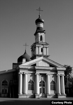 Успенская церковь в Ташкенте, возведена в 1950-е. Фото 1970-х.