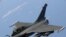 Avion francez de vînătoare Rafale deasupra Mediteranei
