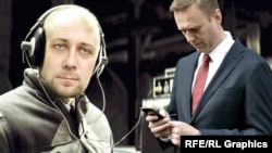Константин Кудрявцев и Алексей Навальный, коллаж