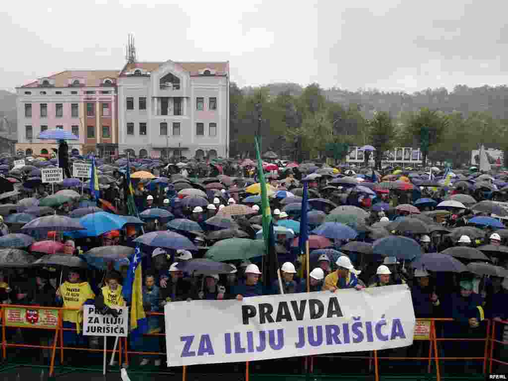 Skup podrške Iliju Jurišiću 19. oktobra 2009.