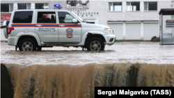 Последствия наводнения в Керчи, август 2021 года
