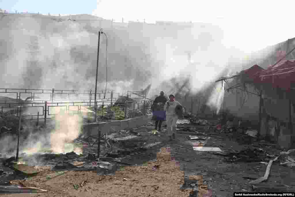 UKRAINE -- The aftermath of the Russian attack on Kyiv. Kyiv, May 24, 2026