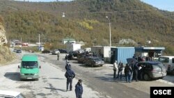 Policijska stanica u Sandžaku na granici između Srbije i Crne Gore, 25. oktobar 2007.