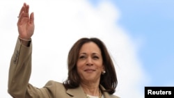 Američka potpredsjednica Kamala Harris u bazi Joint Base Andrews, Maryland, SAD, 13. jula 2024.