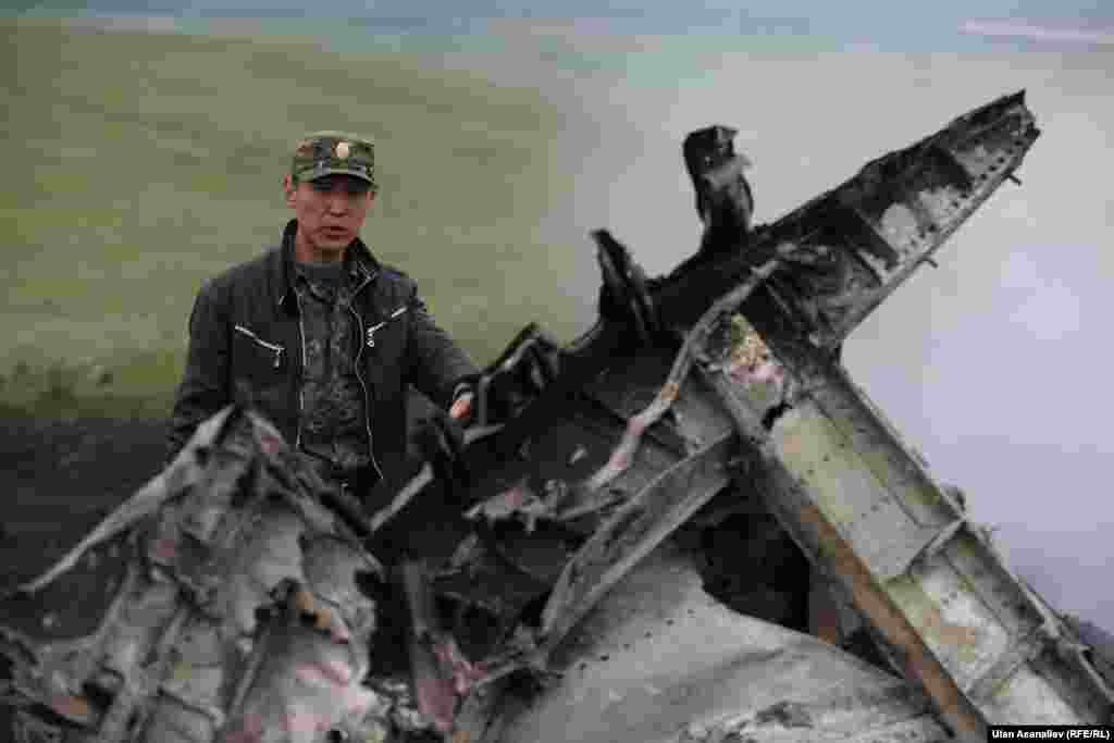 3 мая в Панфиловском района разбился самолет-топливозаправщик КС-135 американского ЦТП. 