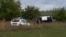 Moldova, Law enforcement officers near the village of Cernița, in the Florești district, where a drone crashed, September 24, 2026