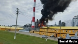 Наслідки українського удару по НПЗ у Нижньокамську, Татарстан, липень 2026 року, фото ілюстративне