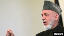 Afghan President Hamid Karzai (file photo)