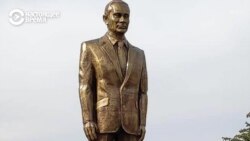В Кыргызстане установили памятник Путину
