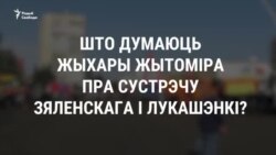 Украінцы пра сустрэчу Зяленскага і Лукашэнкі ў Жытоміры