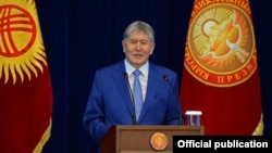 Presidenti kirgiz Almazbek Atambaev