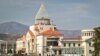 Nagorno-Karabakh - The parliament building in Stepanakert, 26 March 2014.