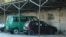 Платная автостоянка в городе Талдыкоргане. 