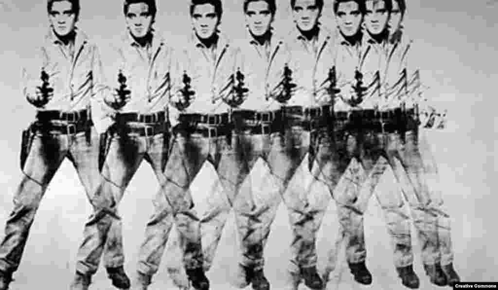 Andy Warhol&#39;s &quot;Eight Elvises&quot; (1963) was reportedly sold to a private buyer for $100 million in 2009.