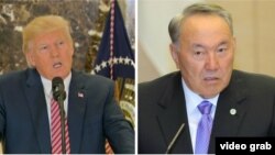 Дональд Трамп та Нурсултан Назарбаєв