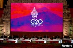 Reuniunea G20 a avut loc în acest an în Bali, Indonezia.