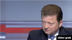 Vladimir Țurcanu într-o dezbatere televizată „Moldova în Direct”