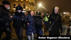 Задержания на протестах в России, 2 февраля 2021