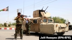 Ushtarë afganë në Herat. 30 korrik, 2021. 