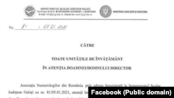 Documentul poartă antentul și semnătura inspectorului general