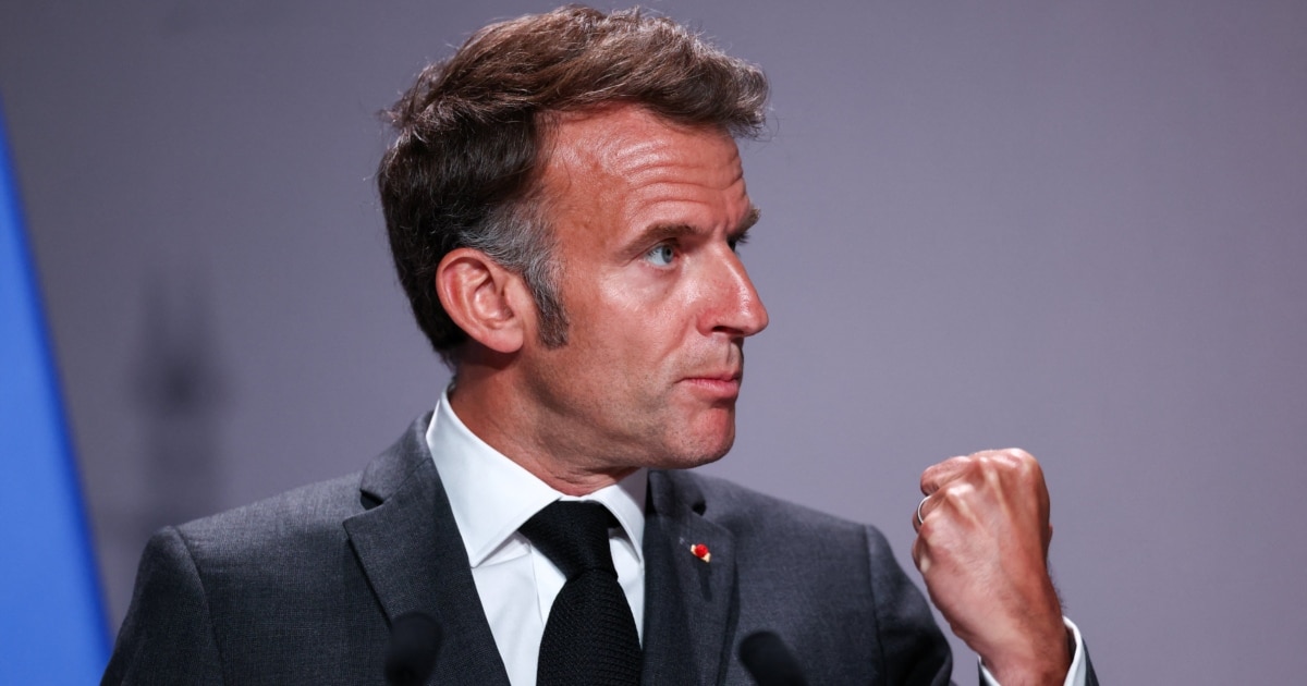 Macron announced the arrest of another Russian “shadow fleet” tanker