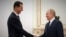 Президент Росії Володимир Путін неодноразово раніше зустрічався з нині поваленим президентом Сирії Башаром Асадом, на боці якого російські збройні сили брали участь у громадянській війні в Сирії. Фото від 13 вересня 2021 року