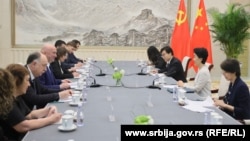 Sastanak delegacija Srbije i Kine, Peking, 24. jul 2025. 
