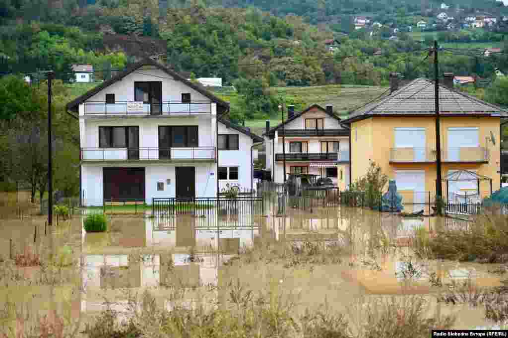 Poplave u Kiseljaku, srednja Bosna, 4. oktobra 2024.