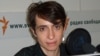 Masha Gessen at RFE/RL (file photo)