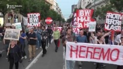 Protest u Beogradu: Protiv rijalitija i prekrajanja glasova