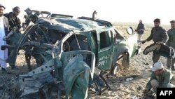 Roadside bombings are a common Taliban tactic.