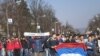 Banjaluka, protesti zbog nezavisnosti Kosova, 21. februar, Foto: Milorad Milojević