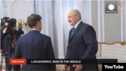 Александр Лукашенко соли 2014 ба Euronews мусоҳиба додааст 