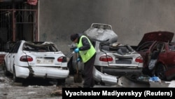 Наслідки російських ударів у Харкові, архівне фото