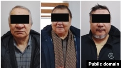 Бекболот Талгарбеков, Эмилбек Узакбаев и Курманбек Дыйканбаев. Коллаж