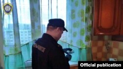 Сьледчы на месцы здарэньня, фота СК