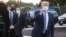 Donald Trump amerikai elnök elhagyja a Walter Reed Nemzeti Katonai Egészségügyi Központot, ahol négy napig kezelték koronavírus okozta betegséggel, Bethesda, Maryland, 2020. október 5. (REUTERS/Jonathan Ernst)