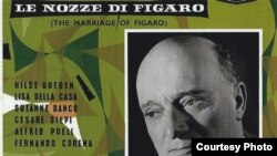 Coperta LP-ului Decca, Mozart, Nunta lui Figaro