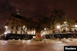 Parisul în prima noapte de carantină națională, vineri 30 octombrie 2020