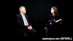 Представитель Евросоюза на Южном Кавказе Герберт Зальбер дает эксклюзивное интервью корреспонденту Радио Азатутюн, 27 апреля 2017 г.