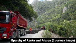 Fotografi e publikuar nga Dioqeza e Rashkës dhe Prizrenit. 