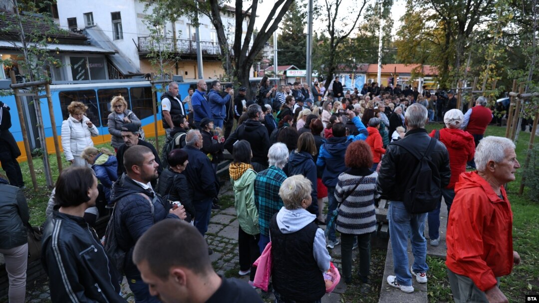 Протест поради децата бегалци во Књажево, Бугарија