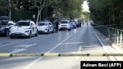 Një zonë e rrethuar nga Policia në Tiranë. Foto ilustruese arkivi.