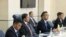 مین آنگ هلینگ، رئیس شورای نظامی حاکم بر میانمار در نشستی در دیدارش از مسکو