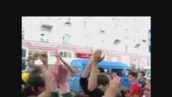 На прыпынку Леніна ў Гомелі