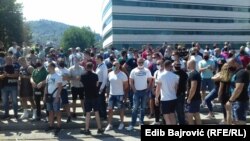 Protest privrednika i ugostitelja u Sarajevu