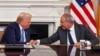 Дональд Трамп і Нікол Пашинян у Білому домі, 8 серпня 2025 року